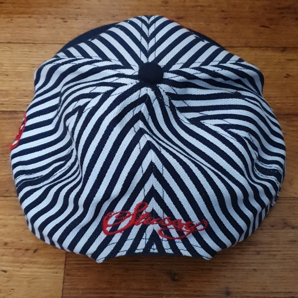 Blue and White Stussy Cap Red Logo - Picture 4 of 8